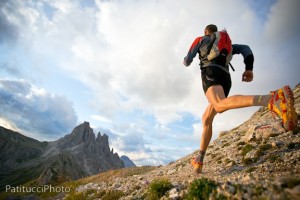 Trail running in the Italian Dolomites